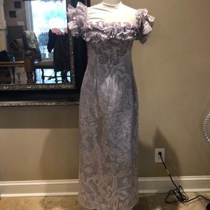 Christian Lacroix silk gown vintage France